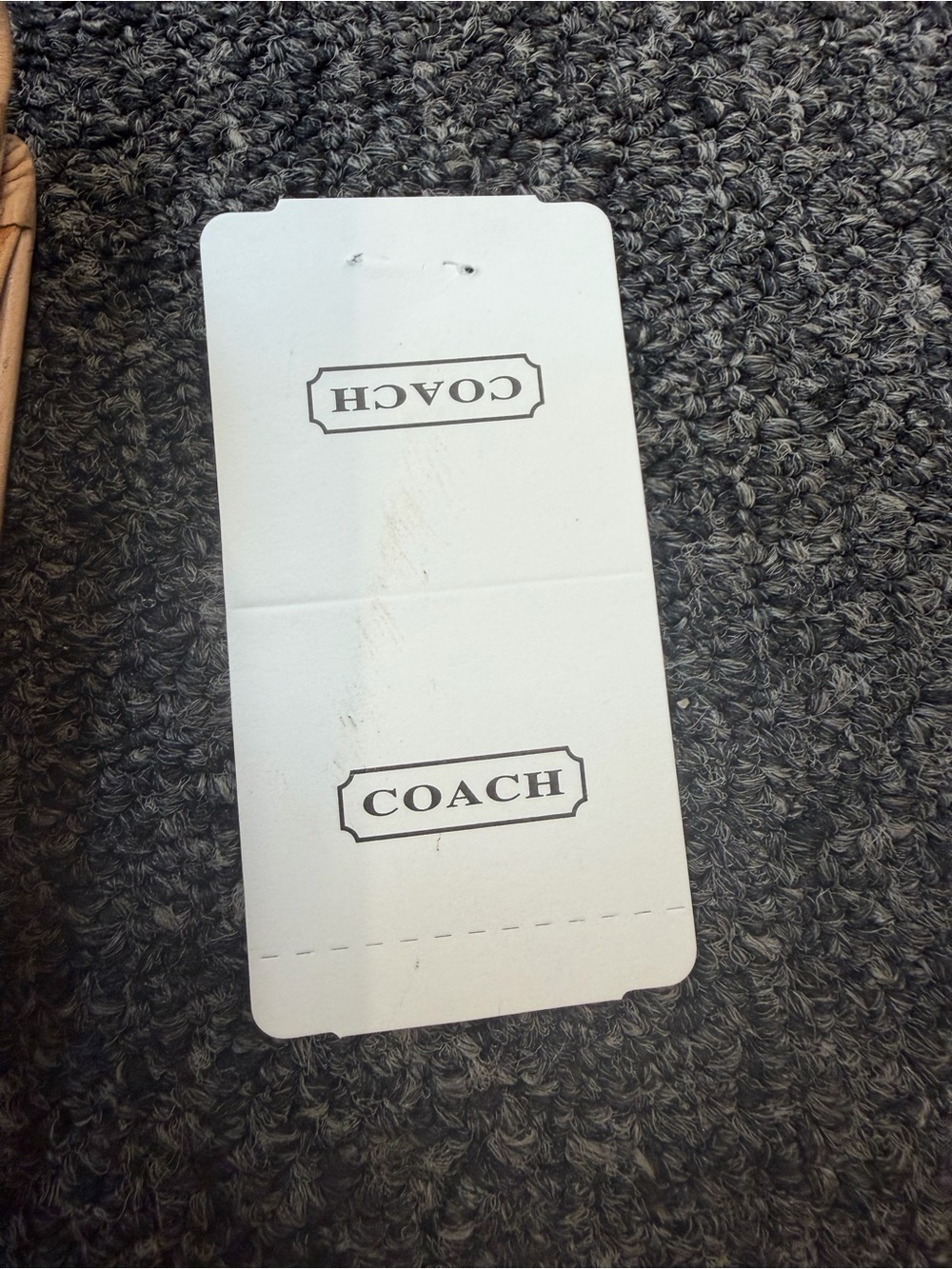 Coach Signature Mini Wallet Khaki 6056 - Picture 5 of 5